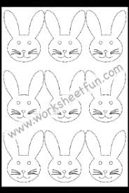 You can even make several cutouts and leave an easter bunny paper trail to lead your kids around on a treasure hunt. Rabbits Free Printable Worksheets Worksheetfun