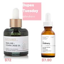 Biossance Vitamin C Rose Oil Uk Ordinary Dupe You Must Have The Ordinary Squalane Squalane Rose Oil