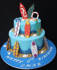 But what are those materials that are used to make modern surfboards? Surfboard Birthday Cakes