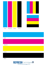 Cyan, magenta, yellow, and black? Colour Laser Printer Test Page