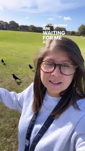 Woman Trained Crows to Follow at Park