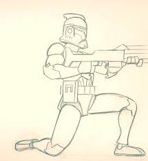 Clone trooper armor kit was being used by a clone trooper. Art Of Star Wars Clone Wars 2003