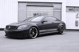 2013 Mercedes Benz Cl 500 Black Matte Edition By Famous Parts Top Speed Mercedes Benz Cl Black Mercedes Benz Mercedes Cl500