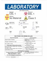 With an industrial label printer, floor marking tape, custom signs and labels, and many other visual safety products, you can communicate important safety information and stay compliant with osha requirements at the same time. Lab Signs Environmental Health Safety Kansas State University