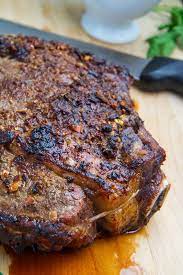 Mushroom Crusted Prime Rib Roast Recipe Rib Recipes Rib Roast Recipe Prime Rib Recipe