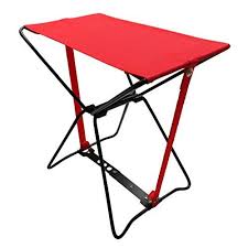 Evelots Portable Mini Camping Seat Pocket Size Event Stool With Carry Case Red This Portable Mini Camping Seat Fit With Images Camping Chairs Camping Furniture Seating