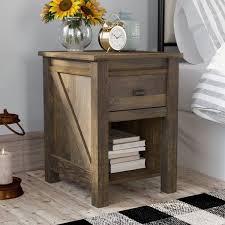 Three Posts Minchinhampton 1 Drawer Nightstand Reviews Wayfair Furniture Rustic Nightstand Drawer Nightstand