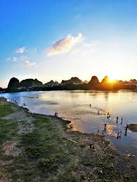 不管从哪个视觉看桂林 桂林山水真的甲天下 游山玩水桂林人论坛 beach outdoor water