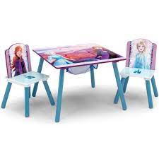 Set includes 1 table and 2 chairs. Disney Frozen 2 Table And Chair Set With Storage Delta Children Target