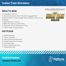 We tested this game on an android smartphone, and it works well. Indian Train Simulator Inicio Facebook