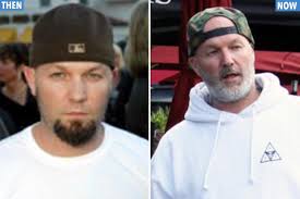Fred Durst, 46, is almost unrecognisable as he shows off bushy grey beard 