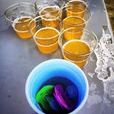 Pacifier Beer Pong Such A Good Baby Shower Game Baby Shower Funny Funny Baby Shower Games Baby Shower Dad