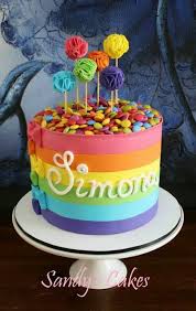 Rainbow Cake Cool Birthday Cakes Rainbow Birthday Cake Rainbow Cake