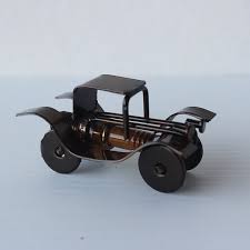 Hot Rod Escultura Escultura De Coche De Por Costaricanriches Metal Art Metal Artwork Metal Crafts