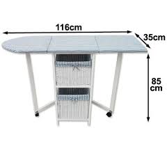 Pine Wood Storage Cabinet With Collapsible Iron Board Table Top 2 Storage Box Ebay Gladilnaya Doska Ekonomyashaya Prostranstvo Mebel Perekraska Mebeli