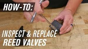 Reed valves are a type of check valve which restrict the flow of fluids to a single direction, opening and closing under changing pressure on each face. How To Inspect And Replace 2 Stroke Reed Valves Youtube