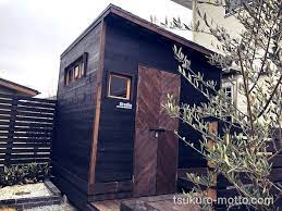 diy工房 小屋 完成 diy工房の製作総額と使った材料を大公開 diyレシピ情報サイト tsukuroもっと diy design studio 小屋 物置小屋 diy 作り方 小屋作り