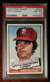 Auction Prices Realized Baseball Cards 1976 TOPPS TRADED Pete Falcone