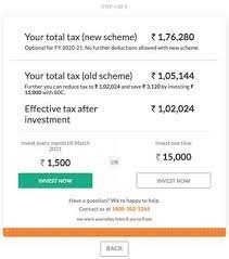 If the result is a positive number, that's your refund. Online Income Tax Calculator Calculate Income Taxes For Fy 2020 21 Scripbox