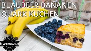 Rezept Blaubeer Bananen Quarkkuchen Stop Motion Animation Youtube