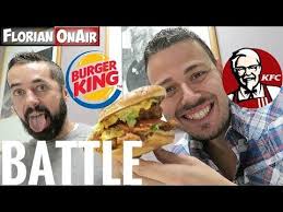Battle Kfc Colonel Vs Burger King King Deal Poulet Vlog 556 Youtube Kfc Sandwich Au Poulet Fast Food