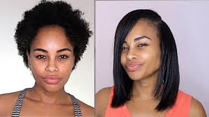 Hi everyone here is a video on how to use a marcel iron to press and curl hair How I Silk Press My Natural Hair No Heat Damage No Frizzy Ends Look At Her Hair