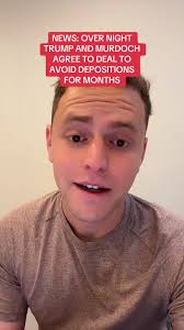 Trump y Murdoch alcanzan acuerdo para evitar deposiciones