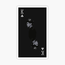 King of clubs designed by dingbat co. King Of Clubs Stickers Redbubble
