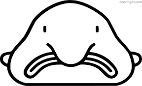 So download enjoy ugly dolls movie coloring pages and images in black white. Blobfish Coloring Pages Coloringall
