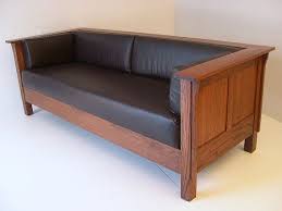 Mission Arts Crafts Stickley Style Prairie Panel Leather Etsy Mission Style Furniture Stickley Furniture Mission Furniture