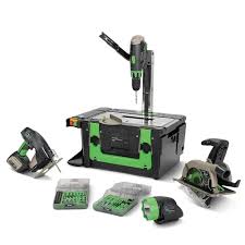 Make Your Prototypes On The Go With This 8 In 1 Portable Workshop Solidsmack Power Tool Set Power Tools Woodworking Power Tools