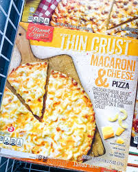 The Mama Cozzi S Thin Crust Man N Cheese Pizza Is A 12 Inch Pie That Takes 15 Minutes To Cook In T Cheese Pizza Best Ina Garten Recipes Peanut Butter Recipes