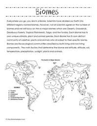 Biome Facts And Map Of Biomes Perfect Color Me Map That