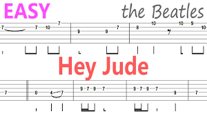 Hey jude guitar chord chart by the beatles. The Beatles Hey Jude Guitar Solo Tab Backingtrack Youtube
