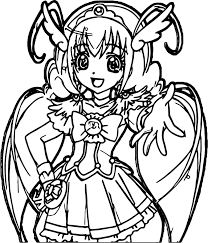 Glitter Force Peace Time Coloring Page - Wecoloringpage.com | Moon coloring  pages, Coloring pages, Glitter force characters