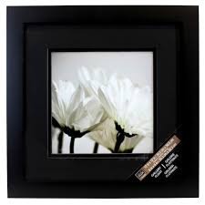 1920 picture frame square 3d models. Black Square Gallery Wall Frame With Black Double Mat By Studio Decor
