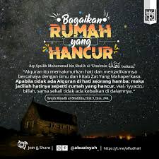 Bagaikan Rumah Yang Hancur Di 2020 Kutipan Agama Kutipan Pernikahan Pendidikan