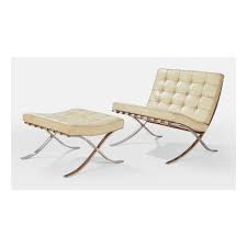 Christopher knight home parisian leather sofa chair, white. Ludwig Mies Van Der Rohe Barcelona Chair And Ottoman Design 2020 Sotheby S