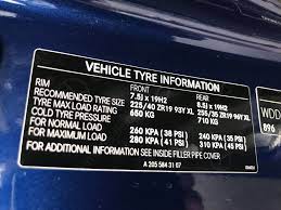 Feb 01, 2019 · tyre pressures are manufacturer dependant, so the correct tyre pressure is set by the vehicle manufacturer. Mercedes Amg C43 Tyre Pressure Carsguide