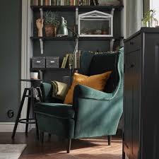 Strandmon Fauteuil In 2020 Oorfauteuil Ikea Slaapkamer