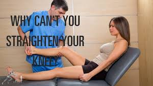 Why Can T I Straighten My Knee Youtube