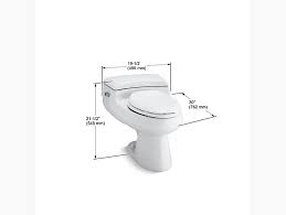 When the water pressure goes down, that sediment gets kicked up in the water. Kohler K 3597 San Raphael Pressure Lite One Piece 1 0 Gpf Toilet Kohler