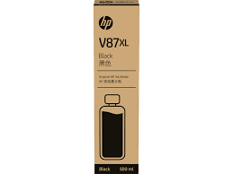 HP V87XL 500ml Black Bottled Ink Crtg