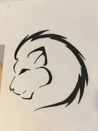 Lion Outline Tattoo Idea Small Lion Tattoo Lion Head Tattoos Simple Lion Tattoo