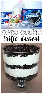 Oreo Cookie Trifle Glitter And Goulash Trifle Dessert Recipes Oreo Dessert Recipes Oreo Recipes