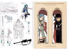 Special thanks to sword art online alicization series on facebook! Sword Art Online Design Works Official Art Book