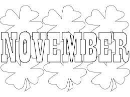 September october and november 2017 with colored pictures in form of calendar. November 2 Coloring Page Free Printable Coloring Pages For Kids