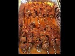 Sierra Leone Style Roast Beef Kabobs Youtube African Food West African Food Sierra Leone Food