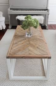 Modern Farmhouse Herringbone Coffee Table Shades Of Blue Interiors Coffee Table Farmhouse Coffee Table Design Coffee Table