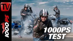 1000ps Test Harley Davidson Road King Vs Indian Springfield 2017 Engl Subs Youtube